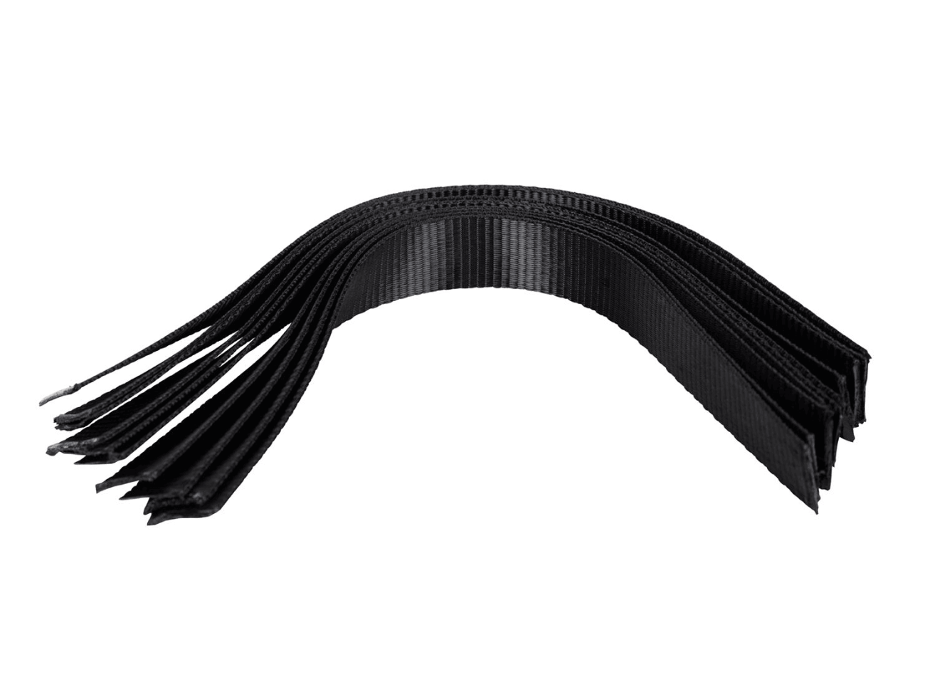 ten pre-cut webbing truck side curtain pole handles
