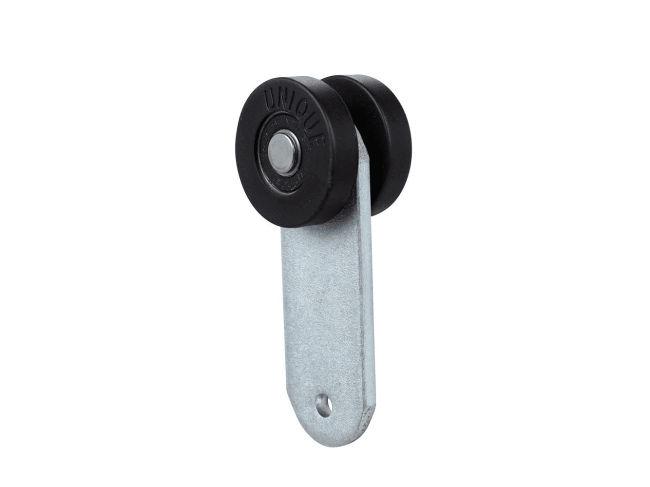 large roller and plate for use on truck roof support poles