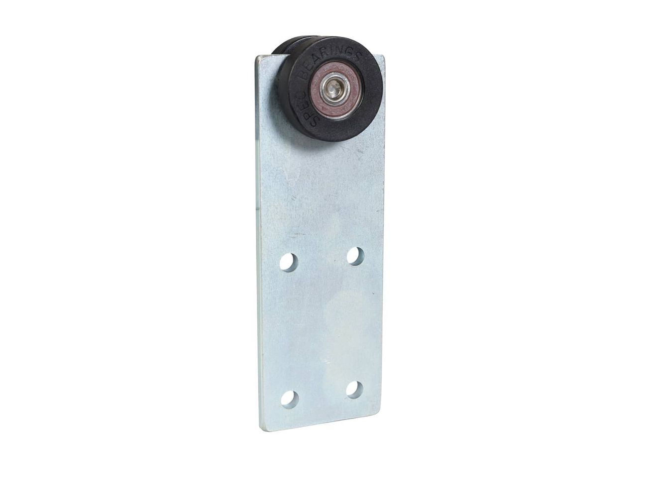 roller with steel bolt plate