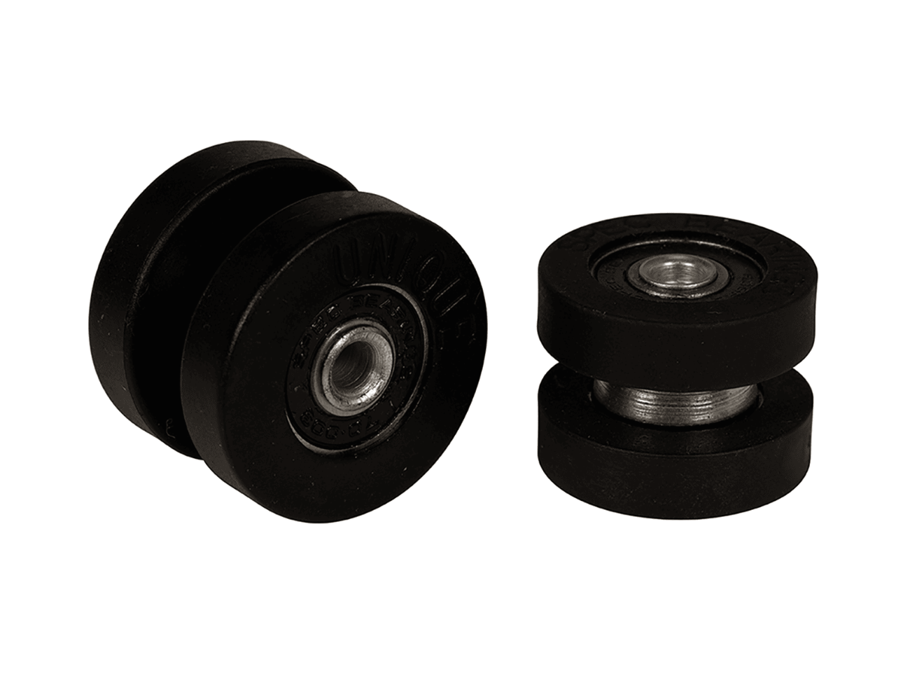 black 32mm truck side curtain roller or wheel