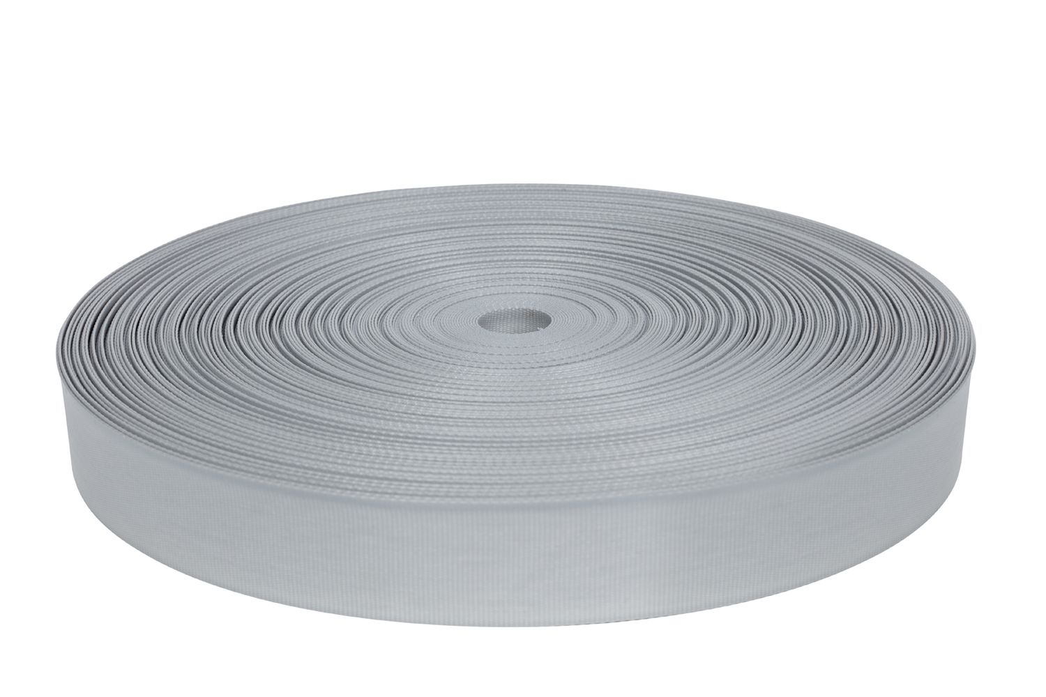 roll of silver grey weldable webbing