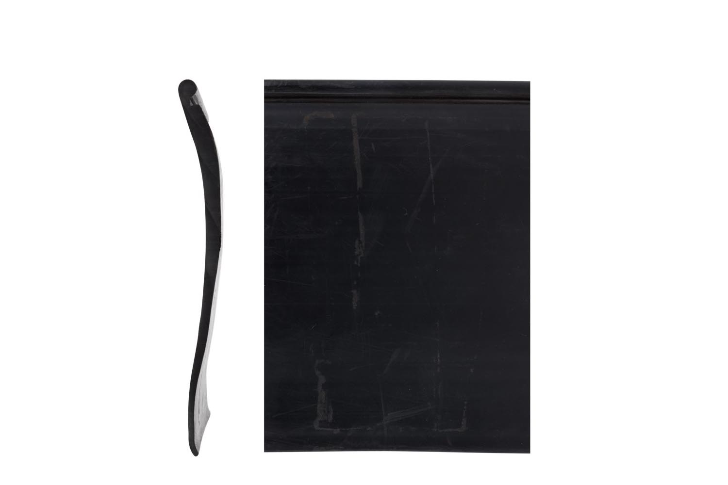 fruehauf black truck side curtain pelmet