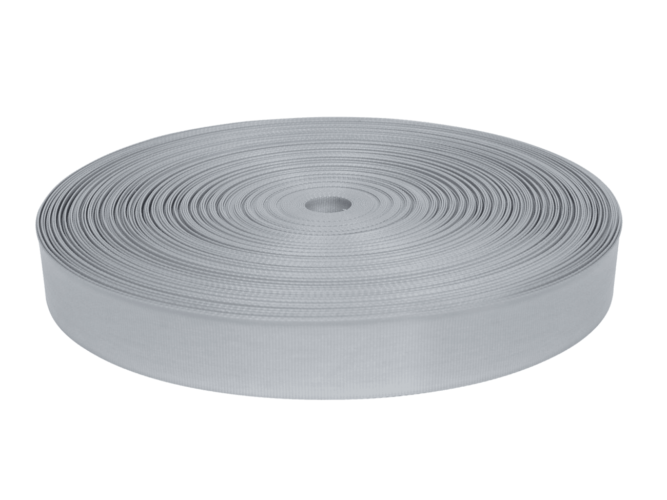roll of silver grey weldable webbing