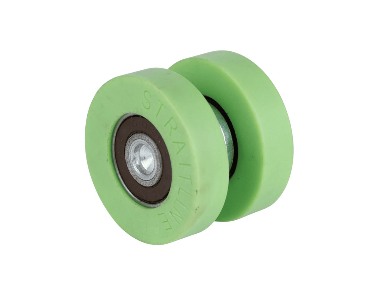 green 37mm truck side curtain roller or wheel