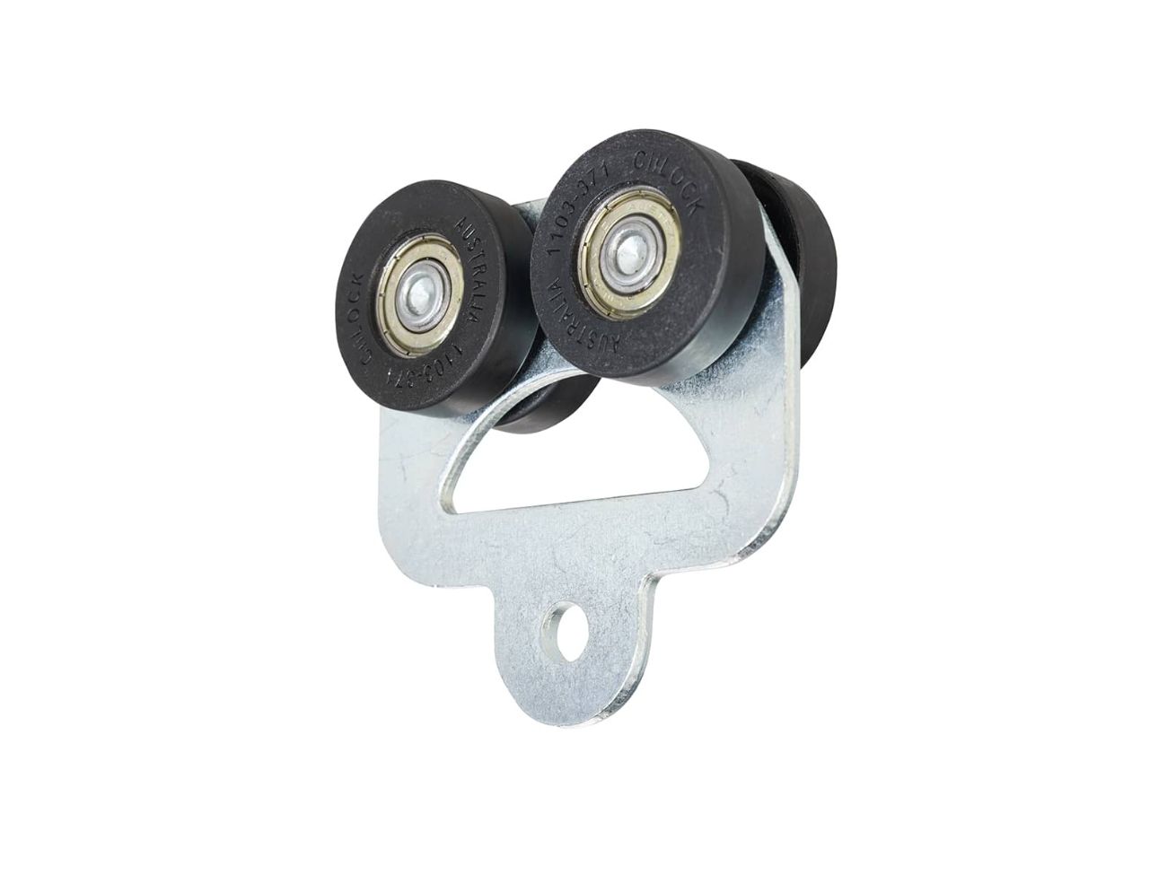 double truck side curtain roller with bolt plate