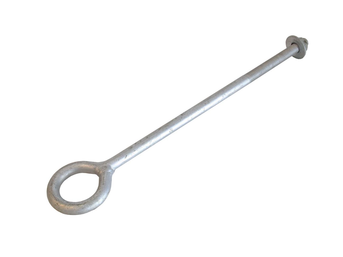 300mm galvanised steel eyebolt for shade sails