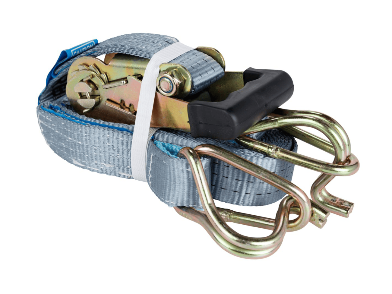 blue 6m long ratchet strap loadbinder rated for 1.5 tonne